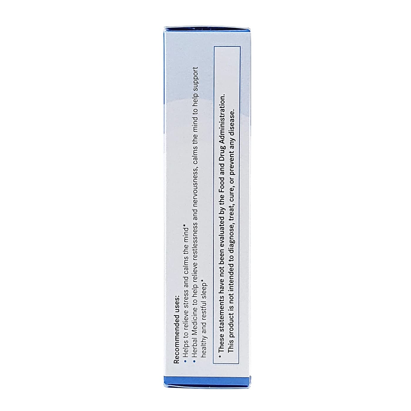 Pascoflair tablets in blister pack for convenient nightly use