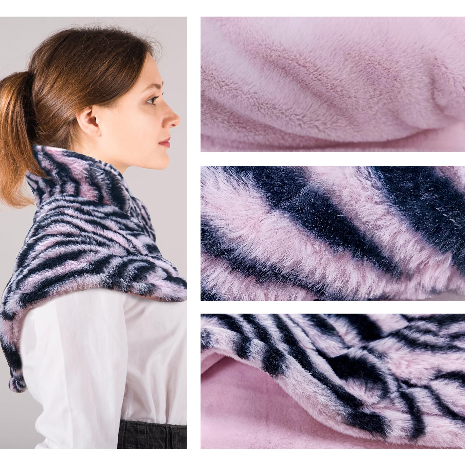 Pasonio 12 temperature settings offer personalized warmth for neck and shoulders.