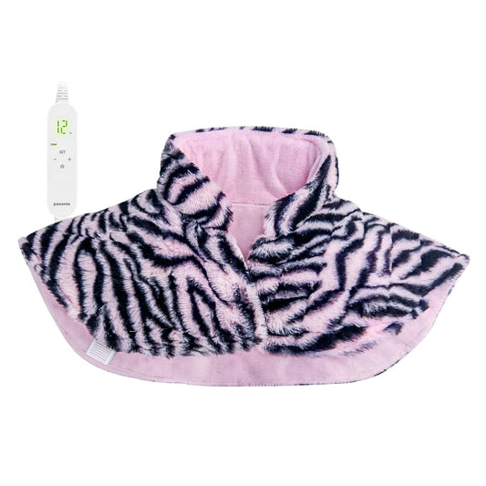 Pasonio weighted heating pad for neck and shoulders delivers targeted heat relief.