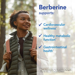 Patient One Berberine packaging front features trusted brand and ingredients.