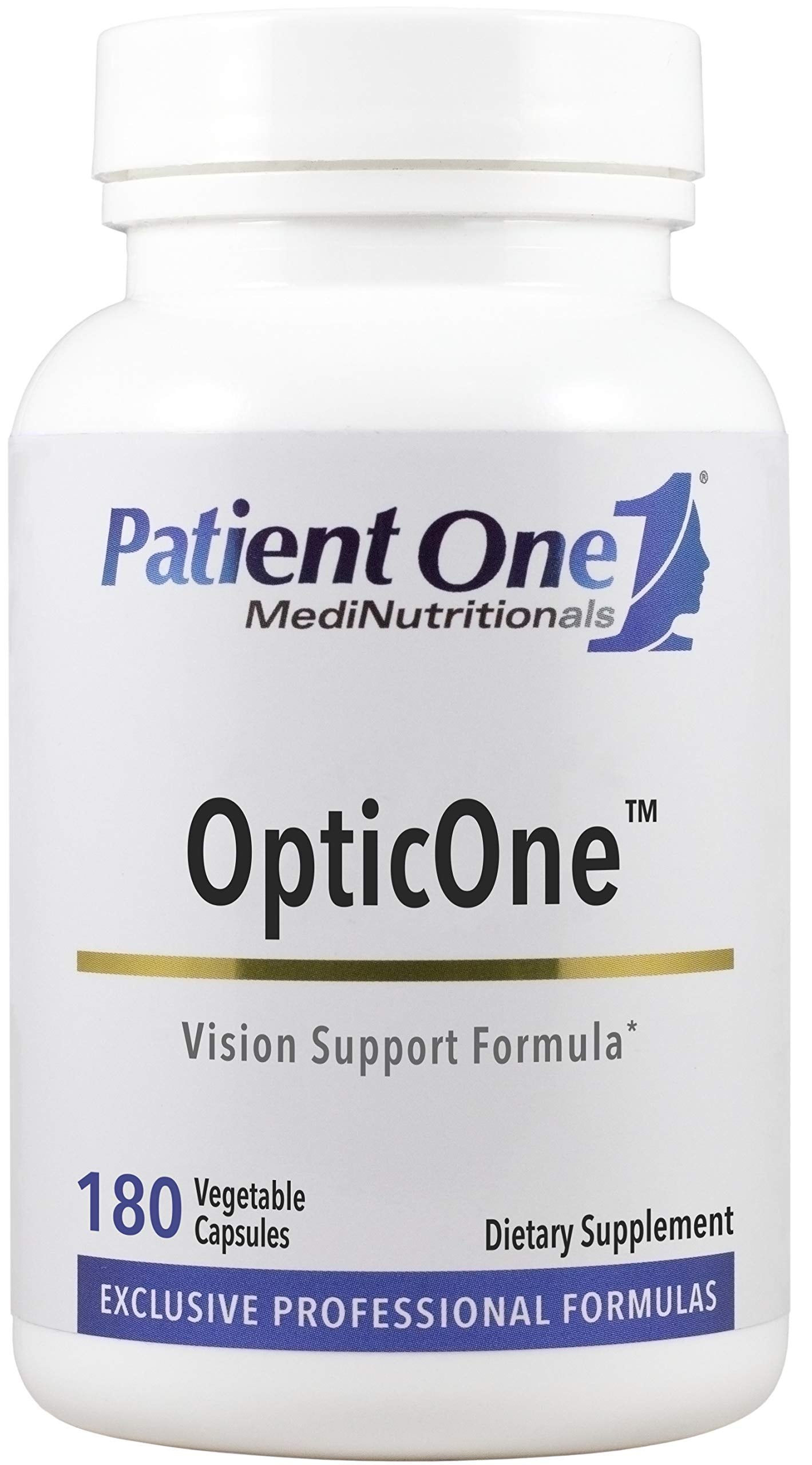 Patient One OpticOne bottle pour for easy daily eye care.