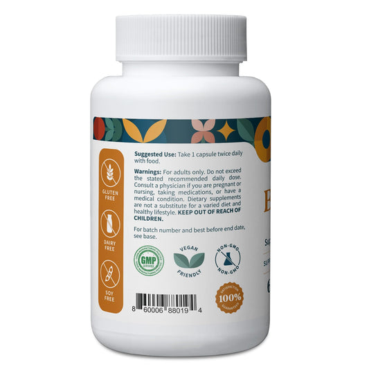 Pattern Wellness Berberine Cinnamon label, premium ingredients supporting circulatory wellness.