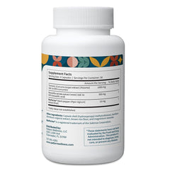 Pattern Wellness Bioperine Black Pepper extract label indicating improved absorption