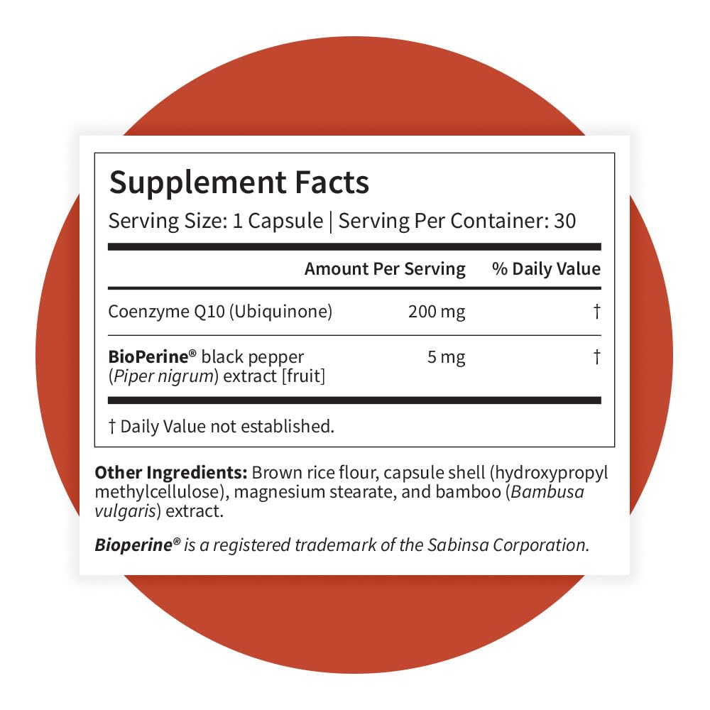 Pattern Wellness CoQ10 GMP-certified label visible on packaging.
