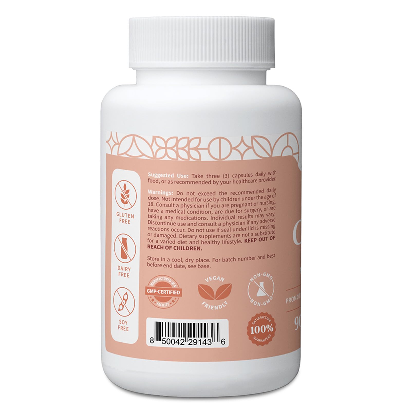 Pattern Wellness Fibro Complex capsules showcase vegan formula for joint comfort