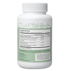 Pattern Wellness Sea Moss Complex ginger-enhanced capsules suggesting balanced energy.