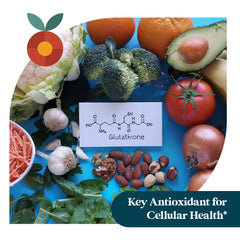 Pattern Wellness Glutathione pill closeup showcases vegan capsules and clean formulation.