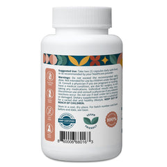 Pattern Wellness Maca Root Extract capsules in close-up highlighting plant-based energy support.