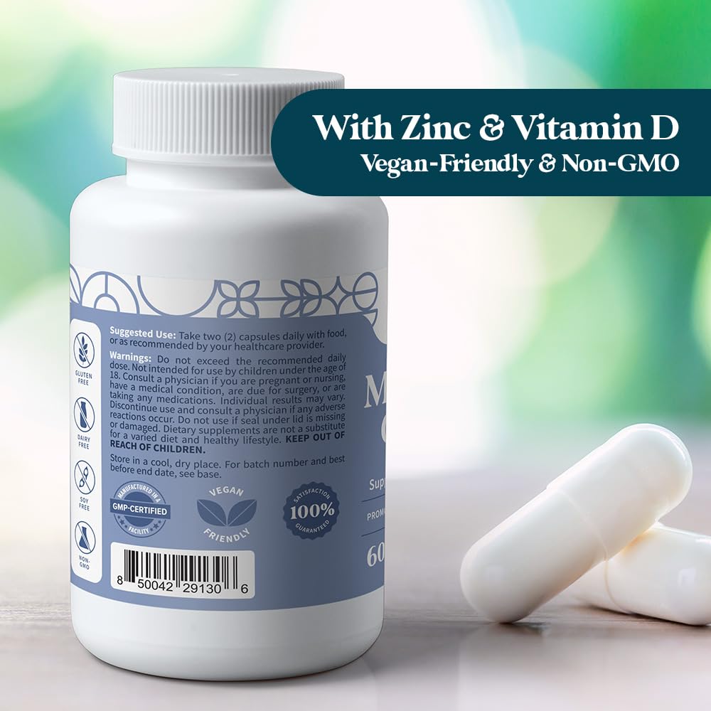 Pattern Wellness Magnesium Complex nutrition facts panel, clear details for informed daily decisions