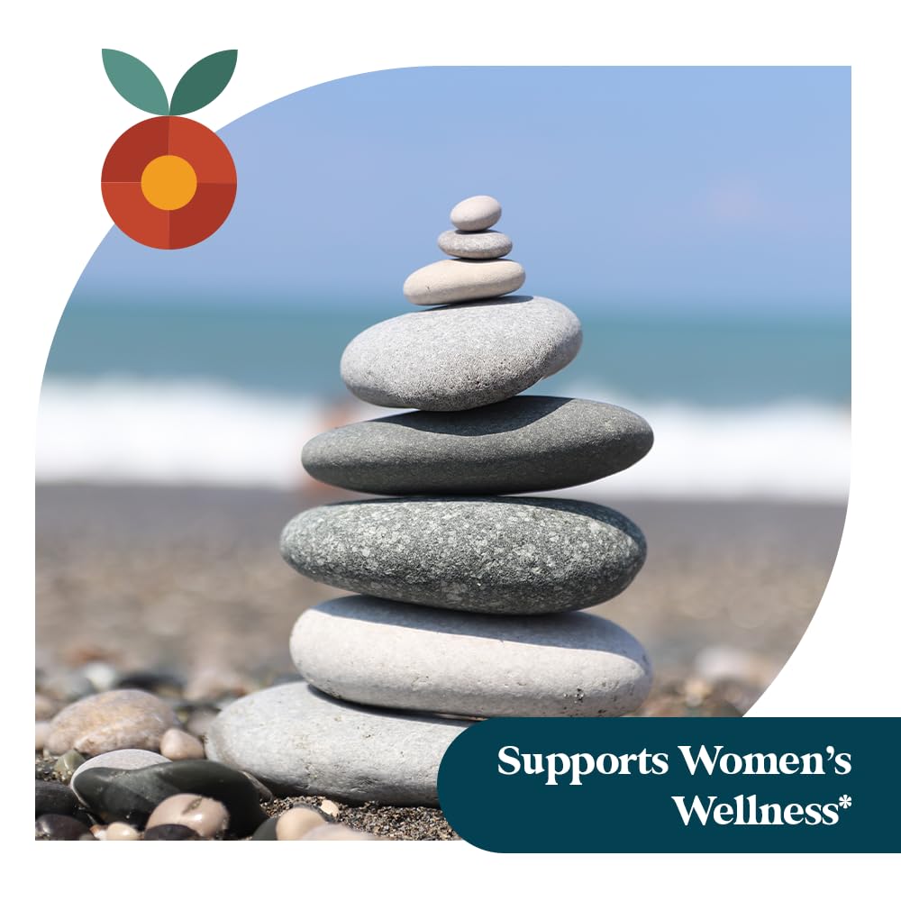 Pattern Wellness PMS Complex herbal ingredients emphasizing chasteberry and lemon balm.