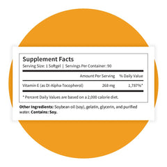 Pattern Wellness Vitamin E 400 IU manufacturing facility ensures quality.