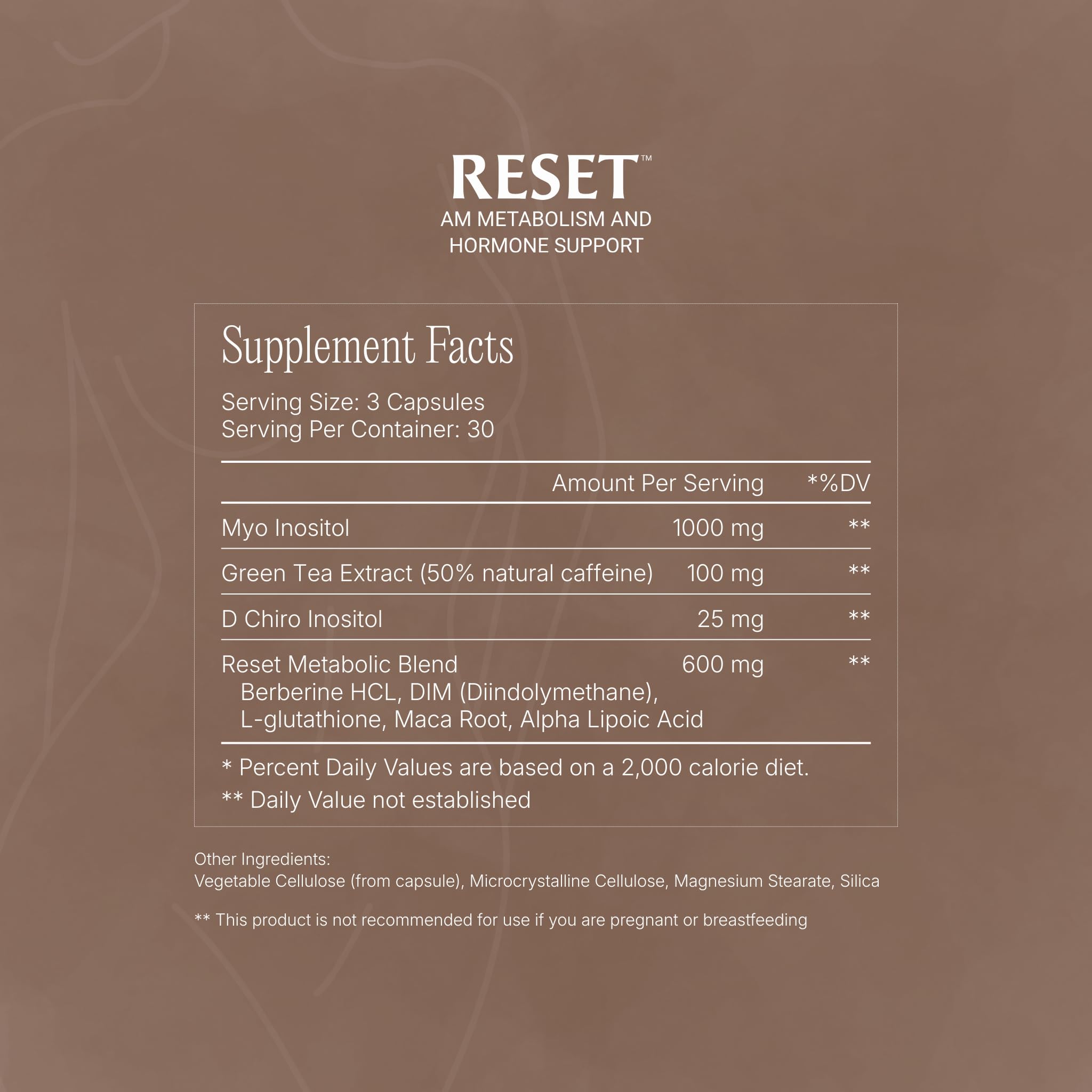 Paulina Fitness Reset bottle and packaging highlight a portable daily routine for wellness.