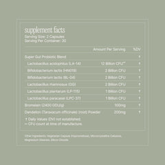 Paulina FITNESS Reset capsules closeup highlighting convenient daily digestion support