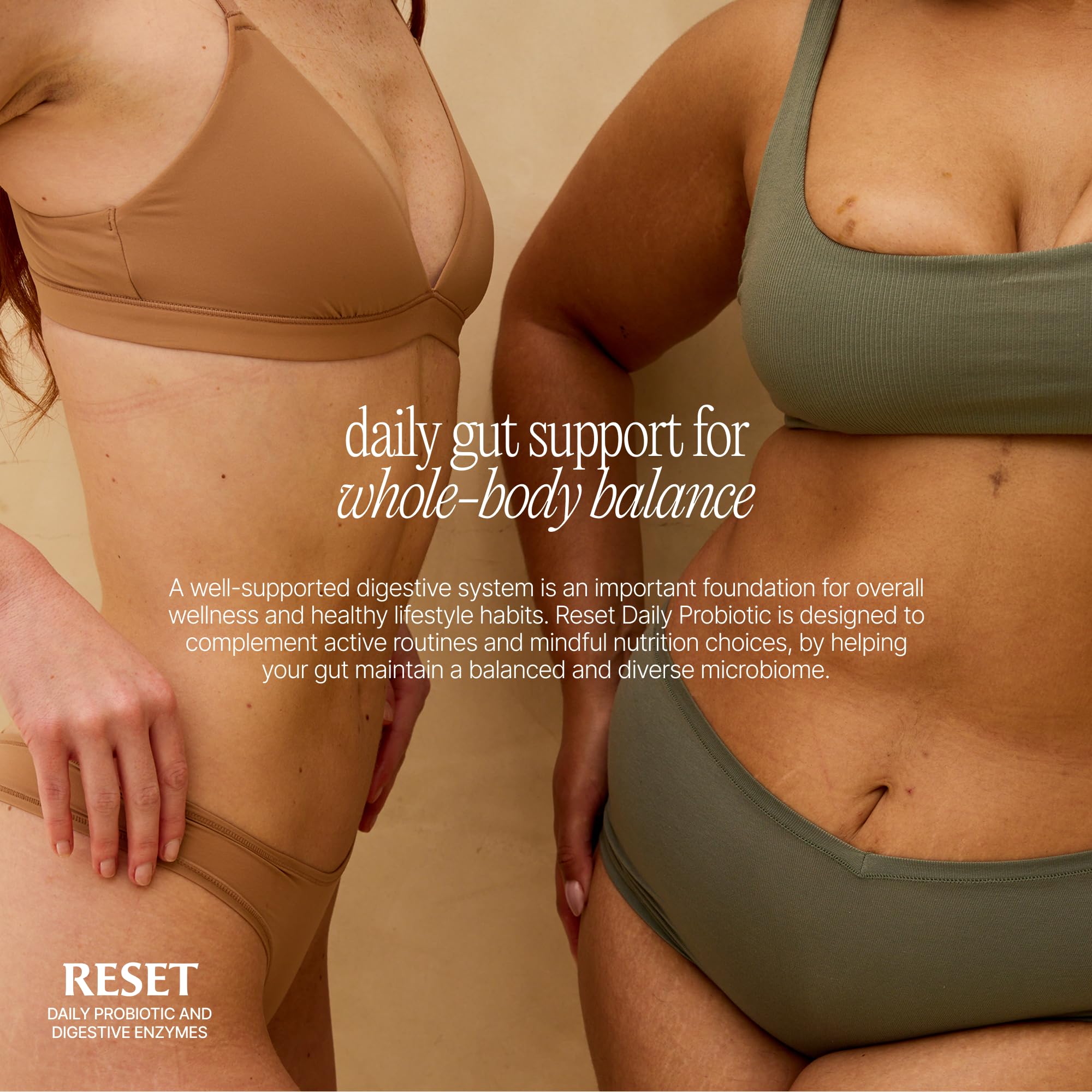 Paulina FITNESS Super Gut Probiotic Blend representing gut balance and variety