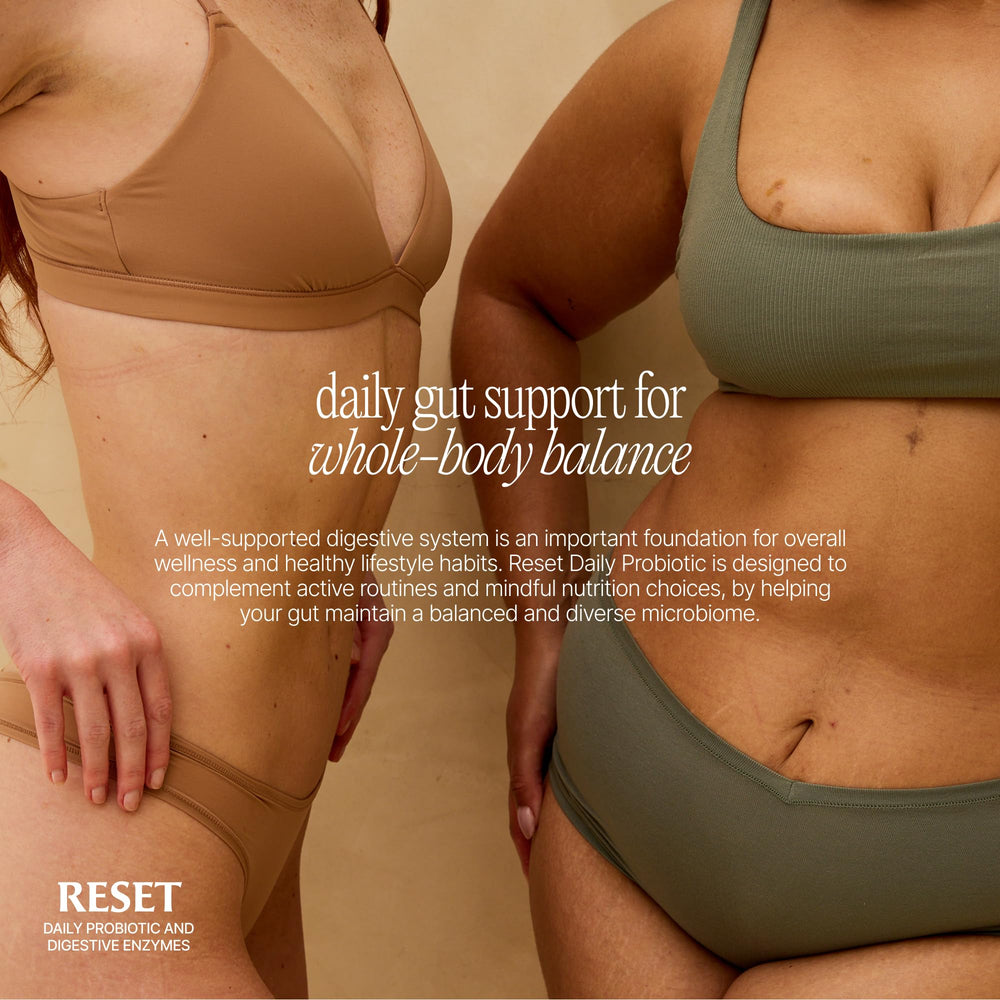 Paulina FITNESS Super Gut Probiotic Blend representing gut balance and variety
