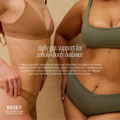 Paulina FITNESS Super Gut Probiotic Blend representing gut balance and variety
