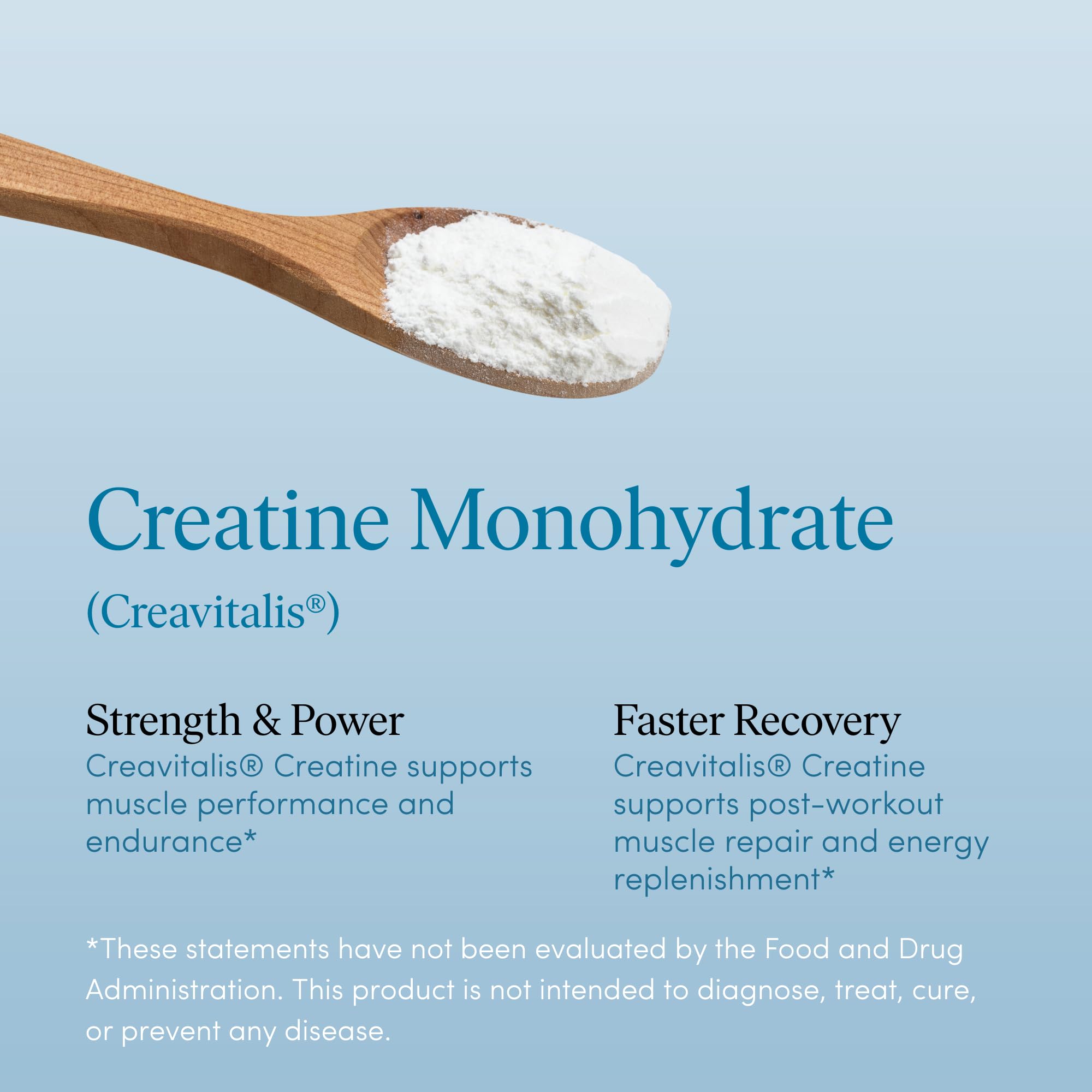 Pause Life Creatine Powder being stirred into a smoothie for easy daily use