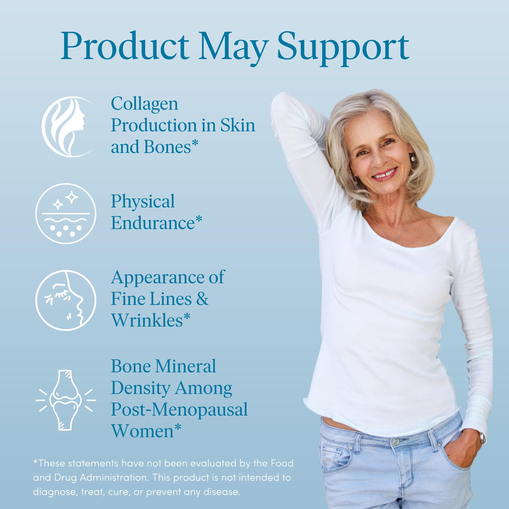 The 'Pause Life Hyaluronic Acid supplement for skin hydration