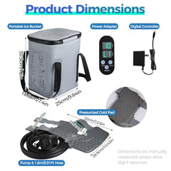 PAWFECTJEE universal cooling pad with adjustable straps secures precise support