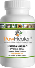 PawHealer Trachea Support powder jar aids canine cough relief and dosing accuracy
