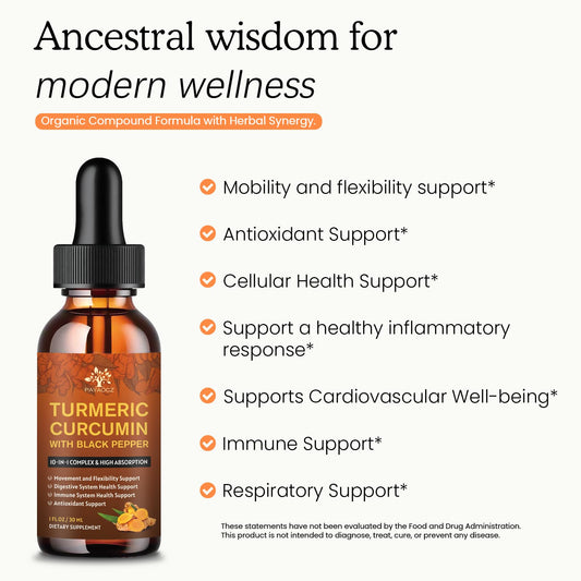 Close-up of PAYAOCZ turmeric-ginger extracts showing natural blend.