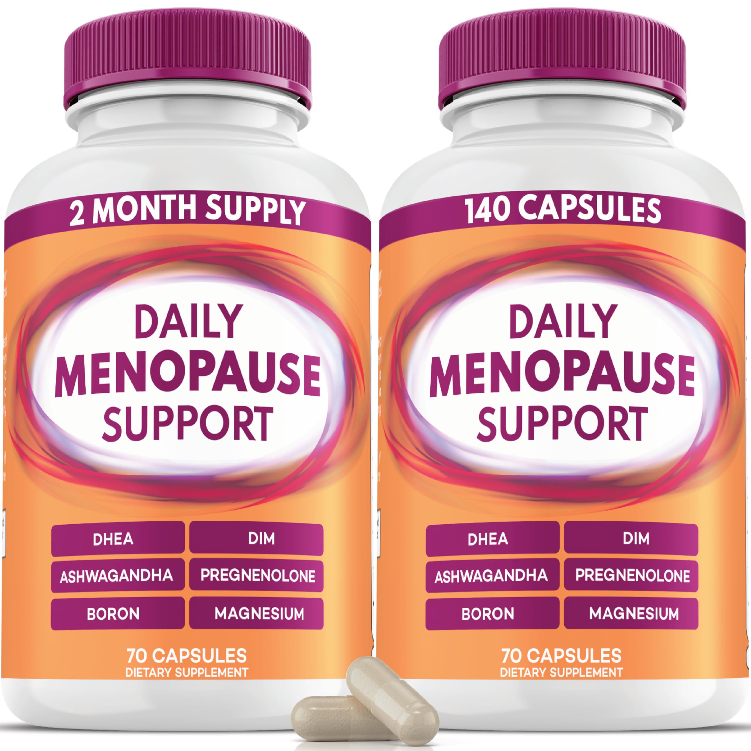 PAYÉ Menopause 2-pack bottles front displaying the product for hormonal balance