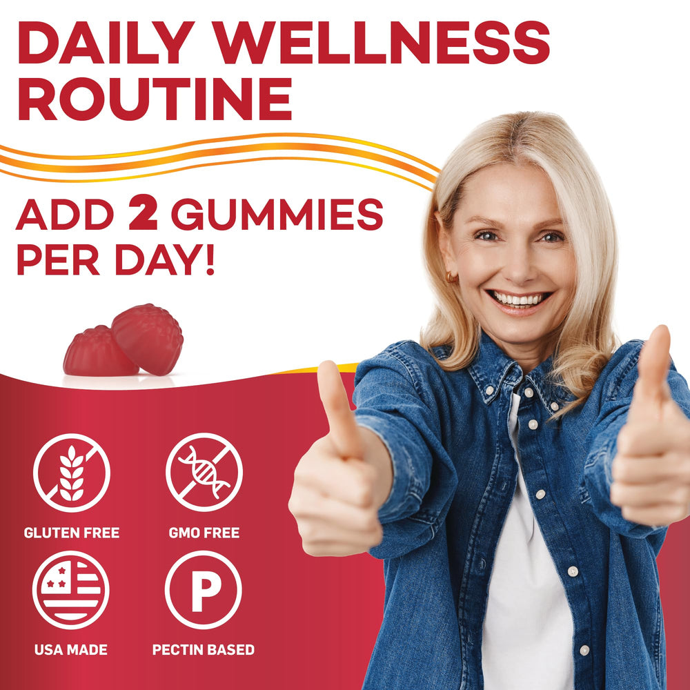 PAYÉ Vitamin D Gummies kids and family serving image suggests flexible dosing.