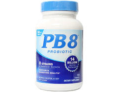PB8 Probiotic capsule pour showing easy daily dosing