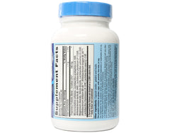 PB8 Probiotic label close-up with allergen-free formula details