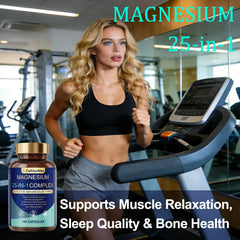 PBZPBZ 25-in-1 Magnesium Complex sport-relaxation scene after workout.