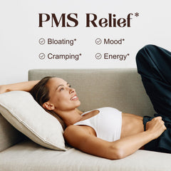 PCOS Queen Period Repair bottle label with product and dosage information.