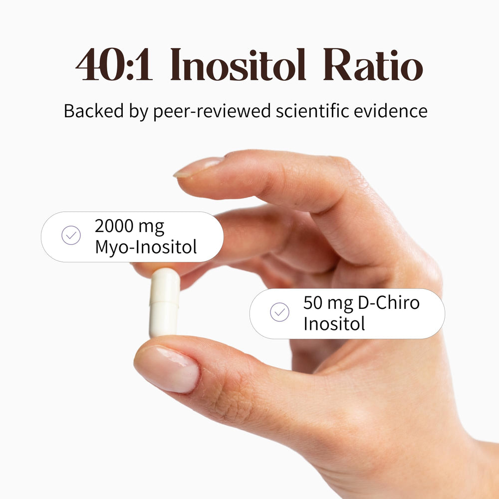 PCOS Queen Pure 40:1 Inositol bundle pack emphasizes multi-bottle value.