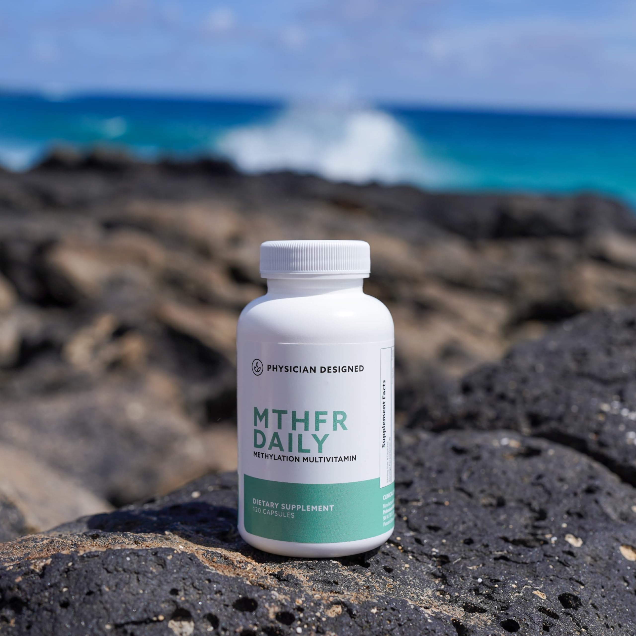 PD VARS MTHFR Daily Multivitamin capsules-closeup emphasizes easy daily dosing.