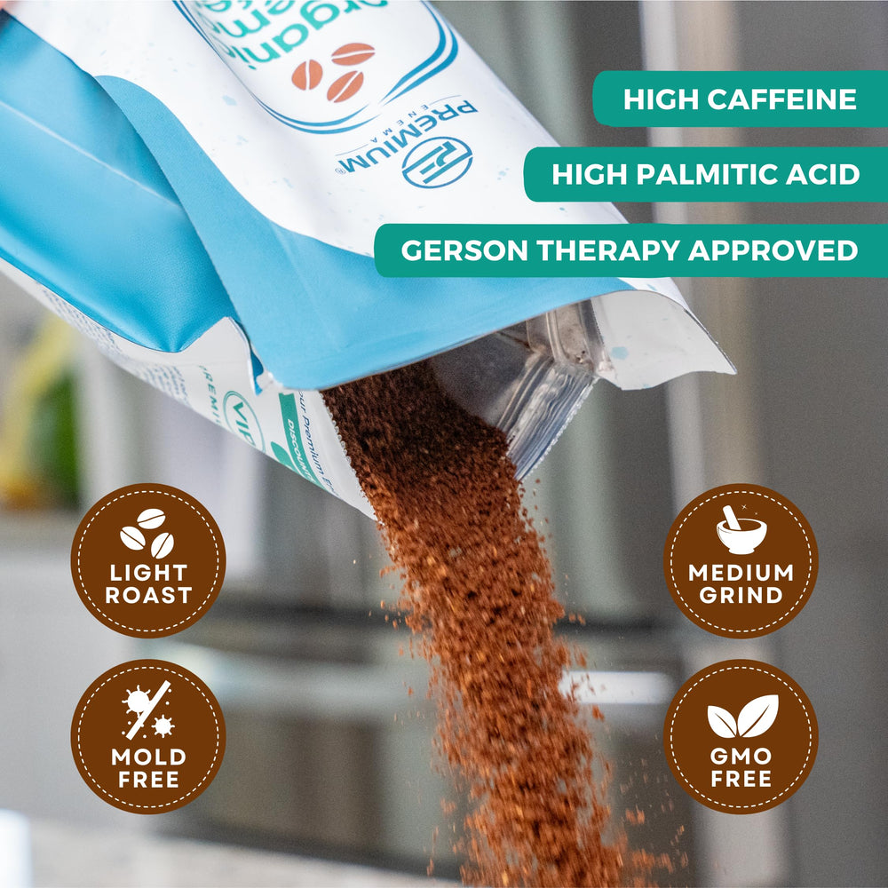 PE Premium Enema medium ground—consistent extraction for repeatable sessions.