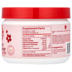 Peach Perfect Inositol Powder dosing spoon showing easy daily routine and energy support.