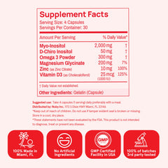 Peach Perfect Omega-3 softgels bottle highlighting omega-3 support.