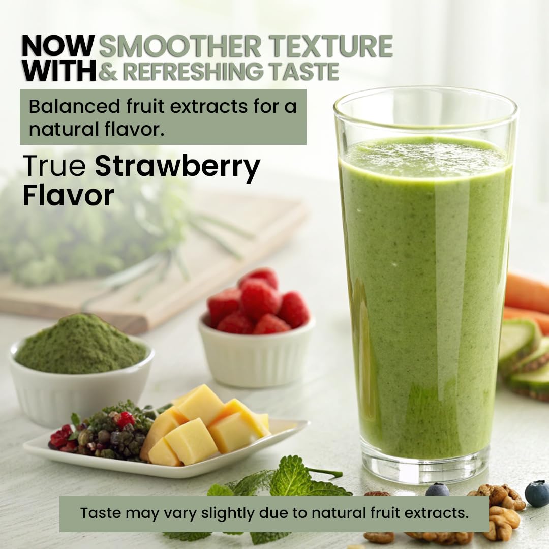 Peacock Max ingredients spirulina kale turmeric illustrate plant-based nutrition.
