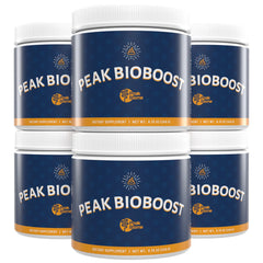 Peak Biome Peak BioBoost tub close-up for tasteless daily gut support