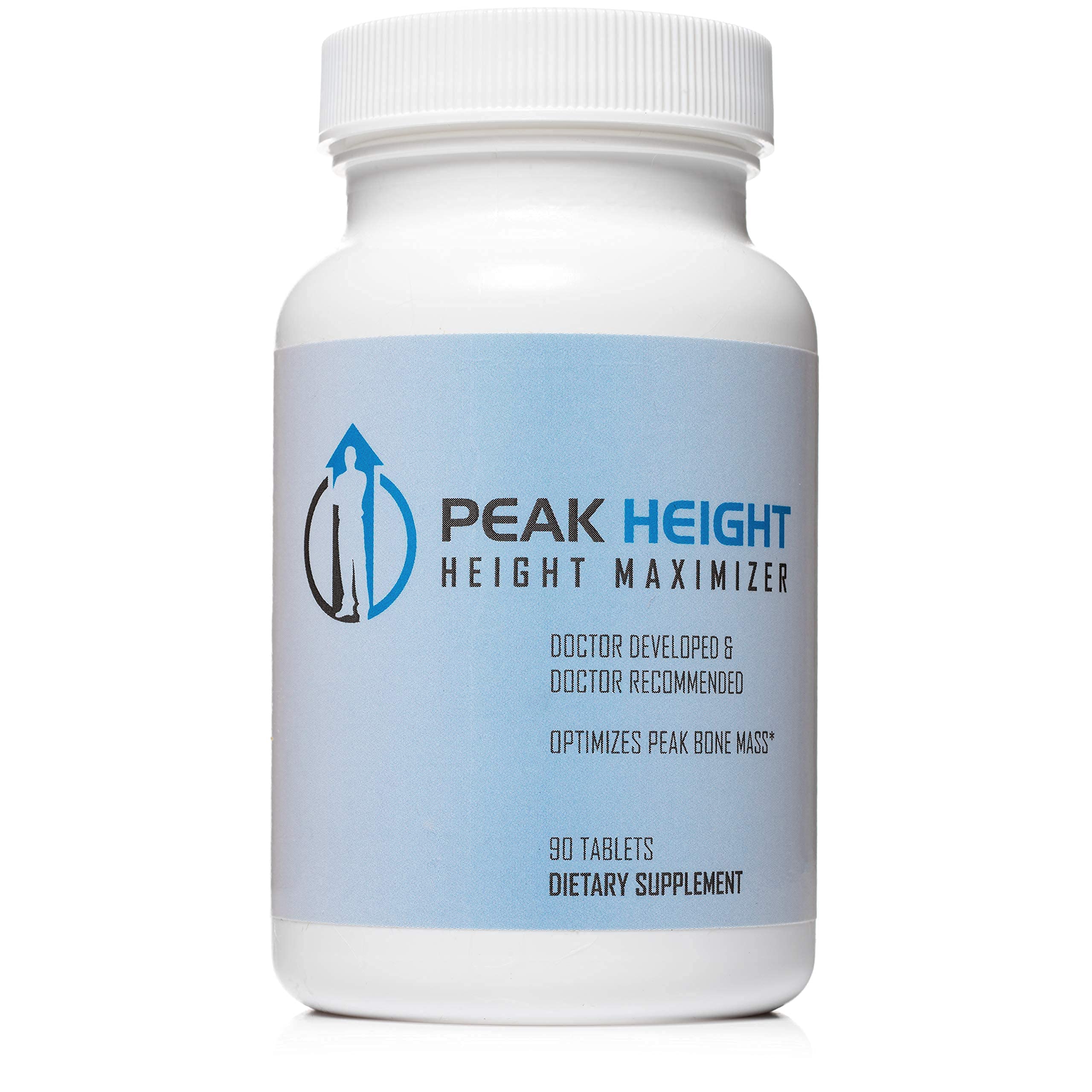 Peak Height Growth doctor-developed logo emphasizes medical backing and credibility.