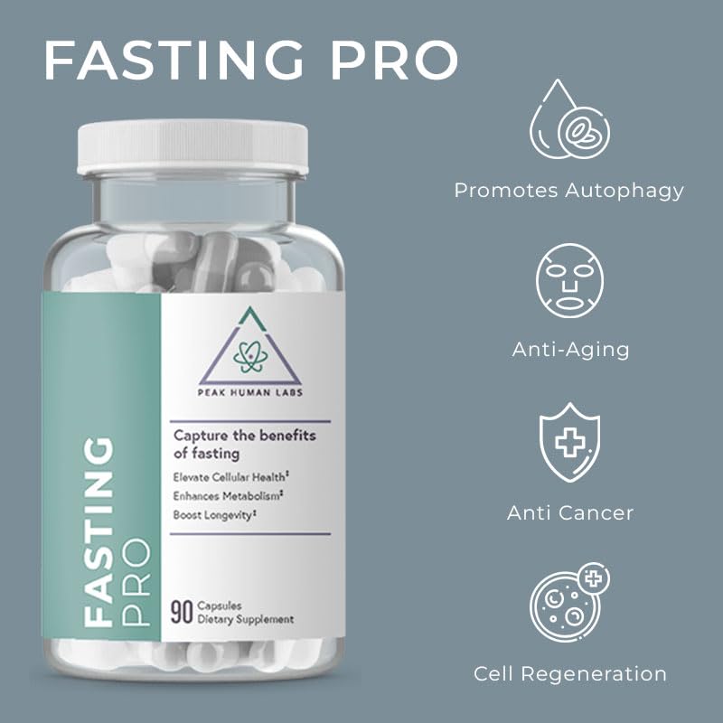 Peak Human Fasting Pro NAD capsules for daily wellness support