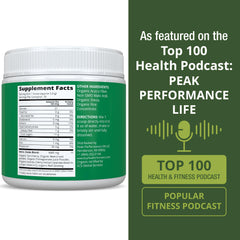 Acerola cherry extract bottle standardized for vitamin C content.