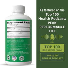 Sea-source minerals including magnesium in Peak Performance drops.
