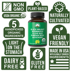 Peak Performance capsules shown for easy, daily detox routines.