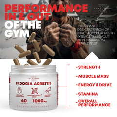 Peak Revival-X label highlights natural ingredients for clean supplementation.
