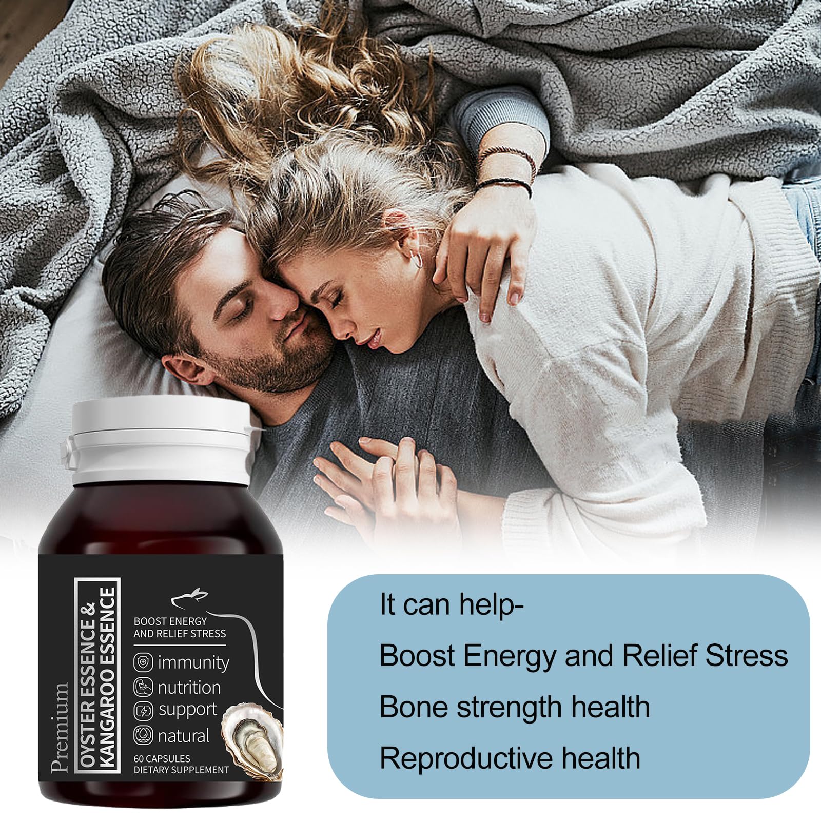 Peehss Oyster Extract Capsules ingredients highlight zinc and nutrients for immune wellness