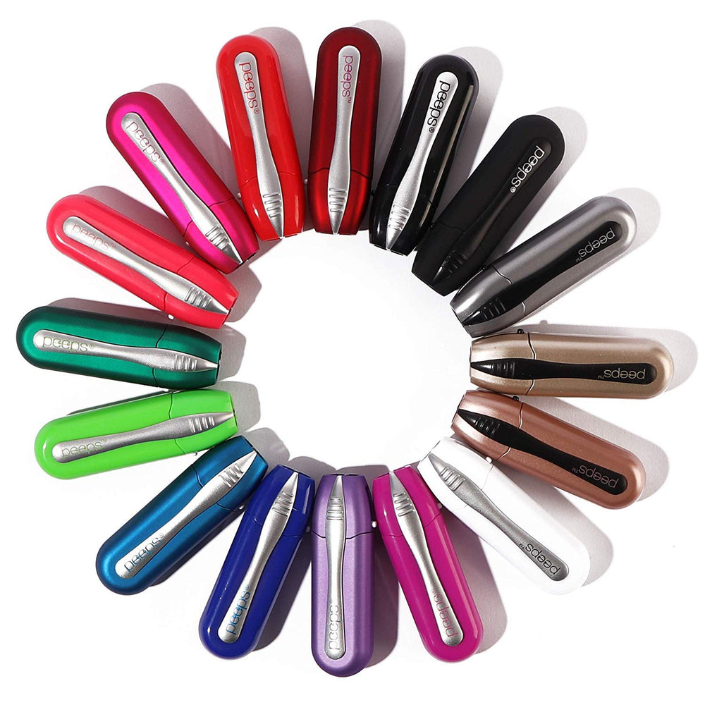 Ultra-portable 4x1x1 inch size fits pockets and purses for quick cleans.