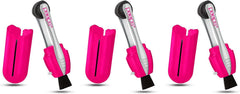 Peeps CarbonKlean pink 3-count pack cleans glasses without liquids