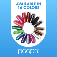Peeps CarbonKlean available in seven colors for personal style.