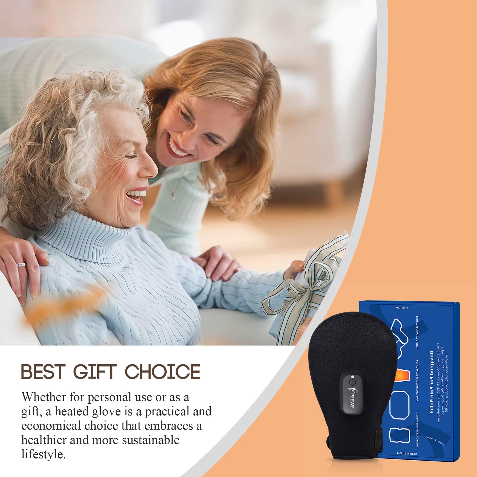 PEEWF packaging photo showcases product presentation and care instructions