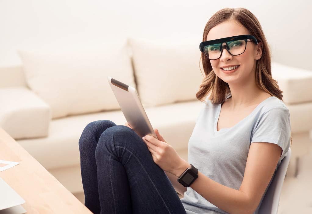 Pegasi 2 app-controlled light therapy glasses with Bluetooth control